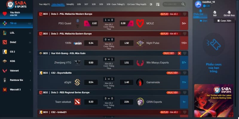 Cá cược FIFA cực hấp dẫn tại Esport Kubet77